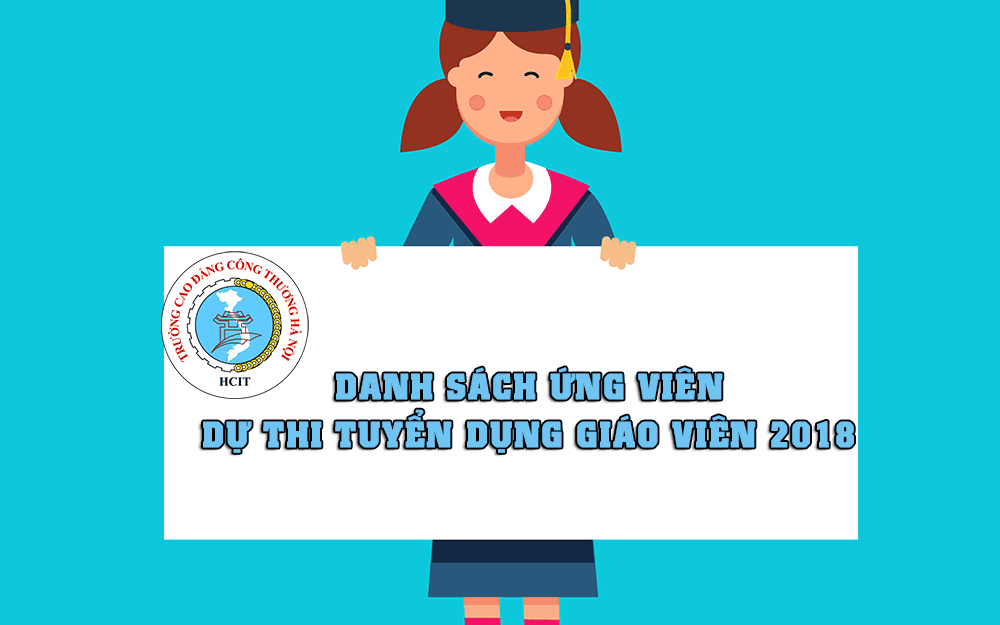 DANH SÁCH ỨNG VIÊN DỰ THI TUYỂN DỤNG GIÁO VIÊN NĂM 2018