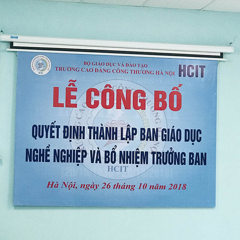 LỄ CÔNG BỐ QUYẾT ĐỊNH THÀNH LẬP BAN GIÁO DỤC NGHỀ NGHIỆP VÀ BỔ NHIỆM TRƯỞNG BAN