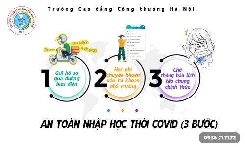 3 BƯỚC HOÀN TẤT THỦ TỤC NHẬP HỌC HỆ CAO ĐẲNG CHÍNH QUY NĂM 2021