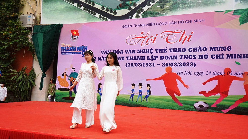 SÔI NỔI CÁC HOẠT ĐỘNG VĂN HÓA, VĂN NGHỆ, TDTT CHÀO MỪNG 92 NĂM NGÀY THÀNH LẬP ĐOÀN TNCS HỒ CHÍ MINH 26/03/1931 – 26/03/2023