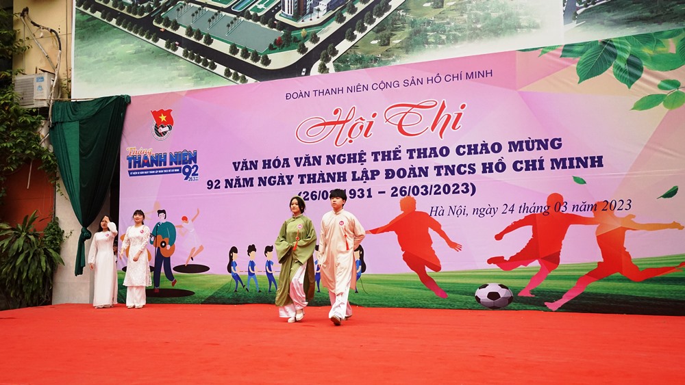 SÔI NỔI CÁC HOẠT ĐỘNG VĂN HÓA, VĂN NGHỆ, TDTT CHÀO MỪNG 92 NĂM NGÀY THÀNH LẬP ĐOÀN TNCS HỒ CHÍ MINH 26/03/1931 – 26/03/2023