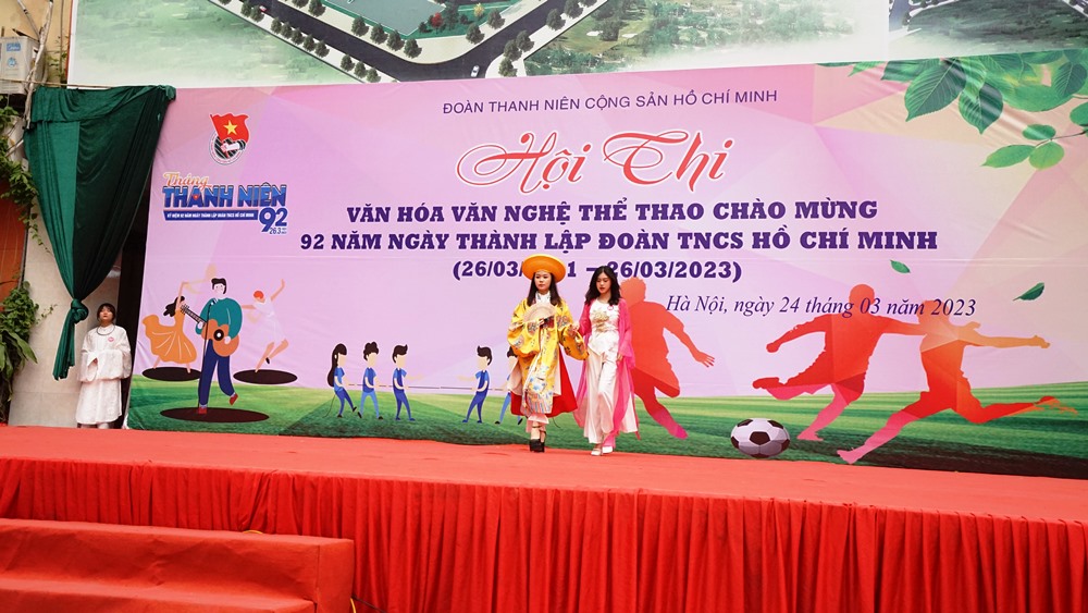 SÔI NỔI CÁC HOẠT ĐỘNG VĂN HÓA, VĂN NGHỆ, TDTT CHÀO MỪNG 92 NĂM NGÀY THÀNH LẬP ĐOÀN TNCS HỒ CHÍ MINH 26/03/1931 – 26/03/2023