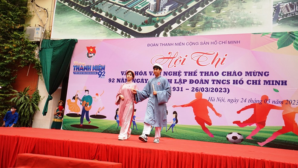 SÔI NỔI CÁC HOẠT ĐỘNG VĂN HÓA, VĂN NGHỆ, TDTT CHÀO MỪNG 92 NĂM NGÀY THÀNH LẬP ĐOÀN TNCS HỒ CHÍ MINH 26/03/1931 – 26/03/2023