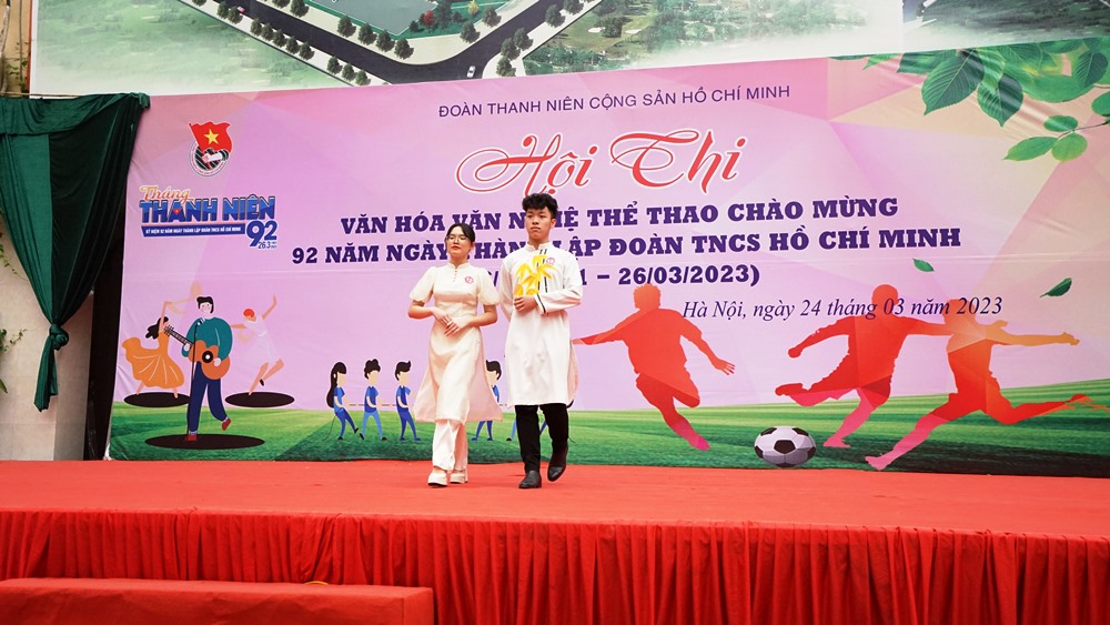 SÔI NỔI CÁC HOẠT ĐỘNG VĂN HÓA, VĂN NGHỆ, TDTT CHÀO MỪNG 92 NĂM NGÀY THÀNH LẬP ĐOÀN TNCS HỒ CHÍ MINH 26/03/1931 – 26/03/2023