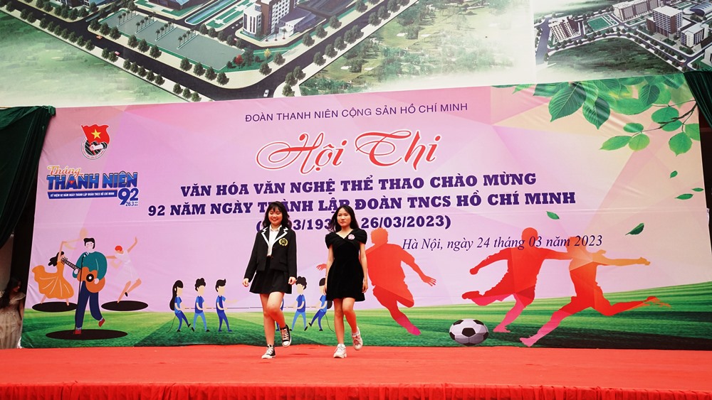SÔI NỔI CÁC HOẠT ĐỘNG VĂN HÓA, VĂN NGHỆ, TDTT CHÀO MỪNG 92 NĂM NGÀY THÀNH LẬP ĐOÀN TNCS HỒ CHÍ MINH 26/03/1931 – 26/03/2023