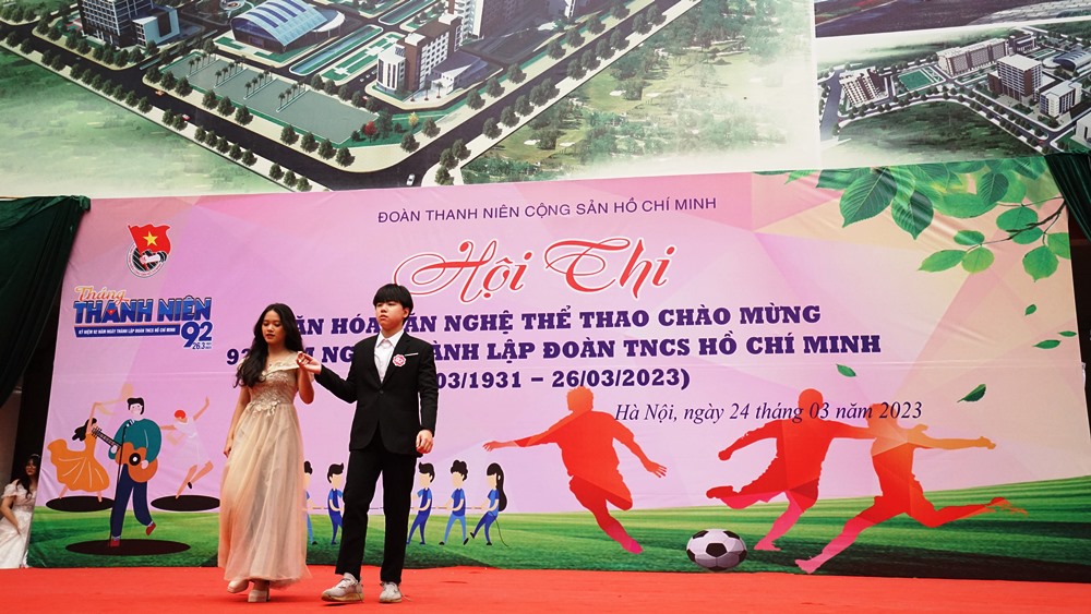 SÔI NỔI CÁC HOẠT ĐỘNG VĂN HÓA, VĂN NGHỆ, TDTT CHÀO MỪNG 92 NĂM NGÀY THÀNH LẬP ĐOÀN TNCS HỒ CHÍ MINH 26/03/1931 – 26/03/2023