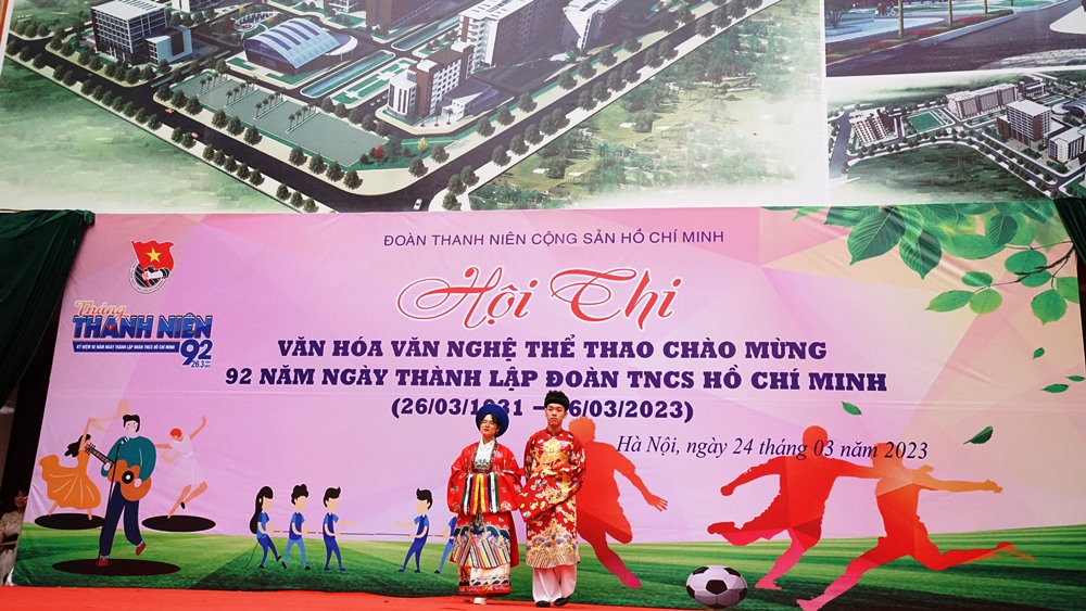 SÔI NỔI CÁC HOẠT ĐỘNG VĂN HÓA, VĂN NGHỆ, TDTT CHÀO MỪNG 92 NĂM NGÀY THÀNH LẬP ĐOÀN TNCS HỒ CHÍ MINH 26/03/1931 – 26/03/2023