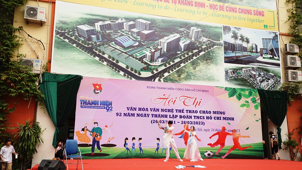 SÔI NỔI CÁC HOẠT ĐỘNG VĂN HÓA, VĂN NGHỆ, TDTT CHÀO MỪNG 92 NĂM NGÀY THÀNH LẬP ĐOÀN TNCS HỒ CHÍ MINH 26/03/1931 – 26/03/2023