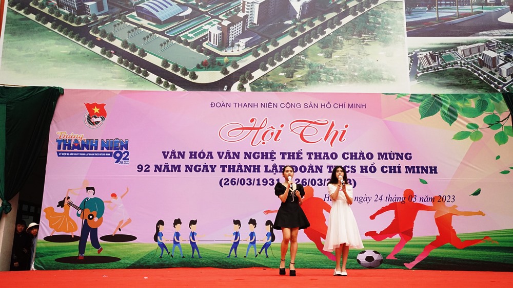 SÔI NỔI CÁC HOẠT ĐỘNG VĂN HÓA, VĂN NGHỆ, TDTT CHÀO MỪNG 92 NĂM NGÀY THÀNH LẬP ĐOÀN TNCS HỒ CHÍ MINH 26/03/1931 – 26/03/2023