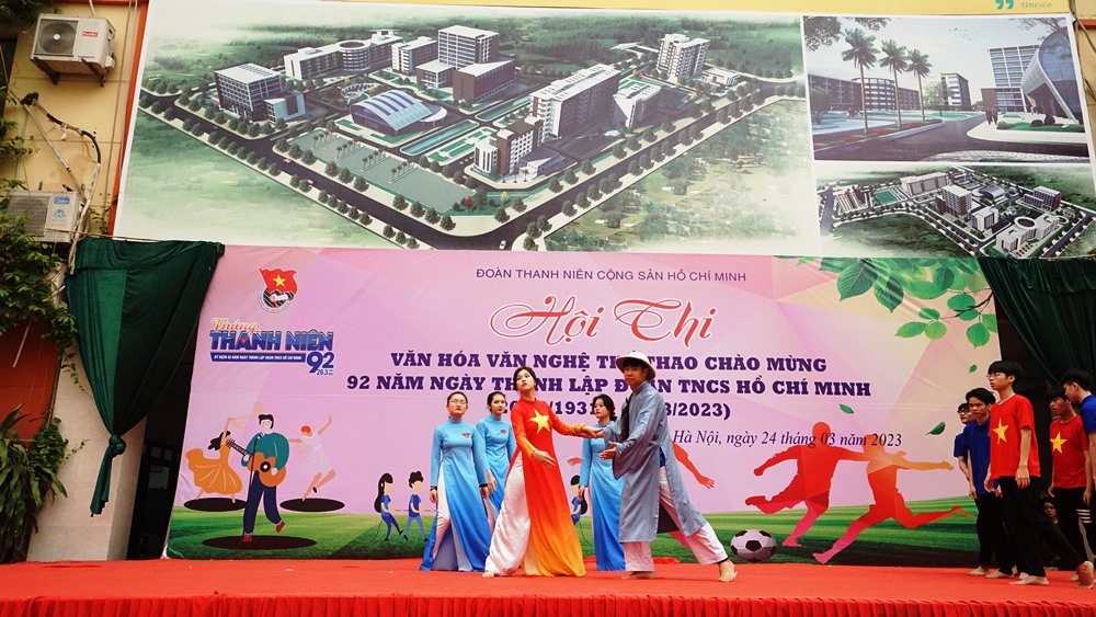 SÔI NỔI CÁC HOẠT ĐỘNG VĂN HÓA, VĂN NGHỆ, TDTT CHÀO MỪNG 92 NĂM NGÀY THÀNH LẬP ĐOÀN TNCS HỒ CHÍ MINH 26/03/1931 – 26/03/2023