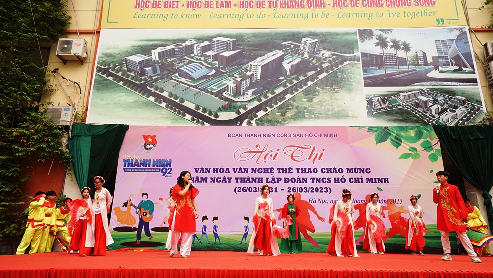 SÔI NỔI CÁC HOẠT ĐỘNG VĂN HÓA, VĂN NGHỆ, TDTT CHÀO MỪNG 92 NĂM NGÀY THÀNH LẬP ĐOÀN TNCS HỒ CHÍ MINH 26/03/1931 – 26/03/2023