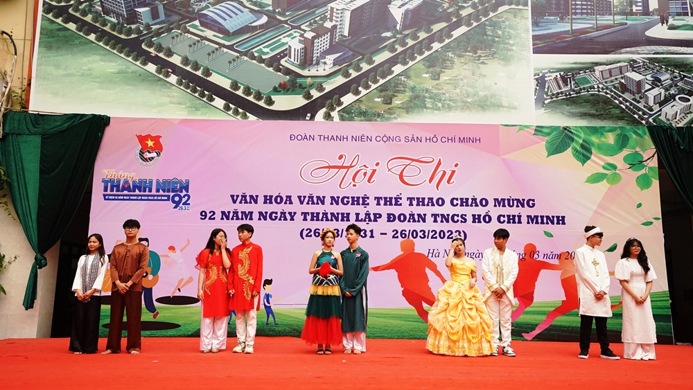 SÔI NỔI CÁC HOẠT ĐỘNG VĂN HÓA, VĂN NGHỆ, TDTT CHÀO MỪNG 92 NĂM NGÀY THÀNH LẬP ĐOÀN TNCS HỒ CHÍ MINH 26/03/1931 – 26/03/2023