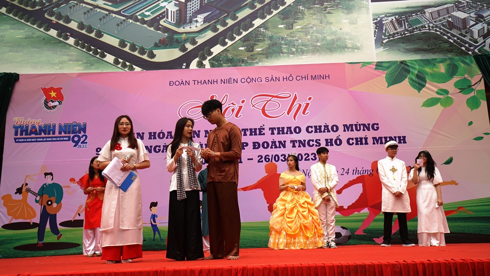 SÔI NỔI CÁC HOẠT ĐỘNG VĂN HÓA, VĂN NGHỆ, TDTT CHÀO MỪNG 92 NĂM NGÀY THÀNH LẬP ĐOÀN TNCS HỒ CHÍ MINH 26/03/1931 – 26/03/2023