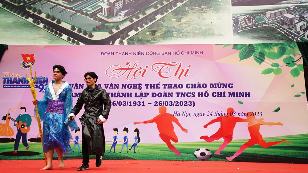 SÔI NỔI CÁC HOẠT ĐỘNG VĂN HÓA, VĂN NGHỆ, TDTT CHÀO MỪNG 92 NĂM NGÀY THÀNH LẬP ĐOÀN TNCS HỒ CHÍ MINH 26/03/1931 – 26/03/2023