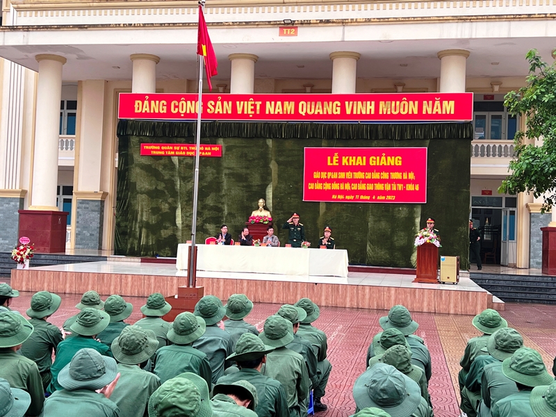 KHÓA HỌC GIÁO DỤC QUỐC PHÒNG - AN NINH CÁC LỚP CAO ĐẲNG CHÍNH QUY C22: NGHIÊM TÚC – CHẤT LƯỢNG – ĐÚNG QUY ĐỊNH