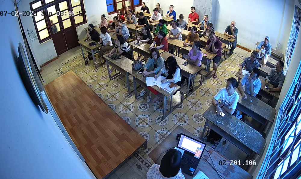 Phòng họp phụ huynh lớp TH22-A5 ngành Tin học ứng dụng