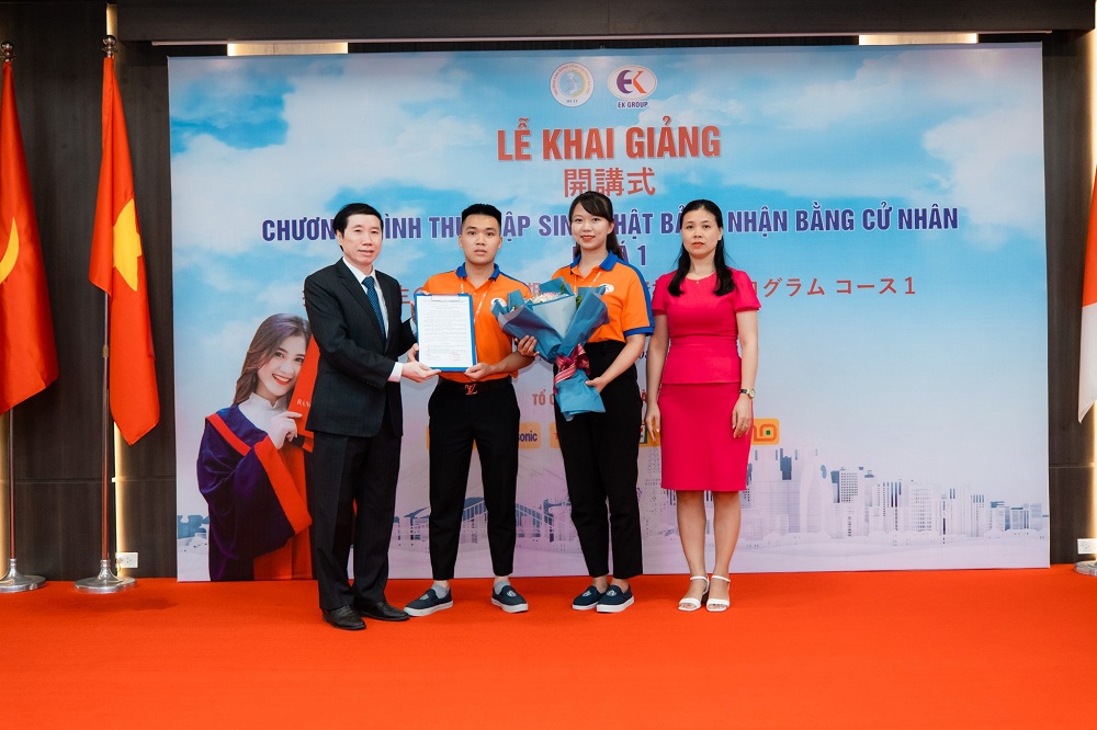 ẢNH LỄ KHAI GIẢNG CHƯƠNG TRÌNH TTS NHẬT BẢN NHẬN BẰNG CAO ĐẲNG KHÓA I