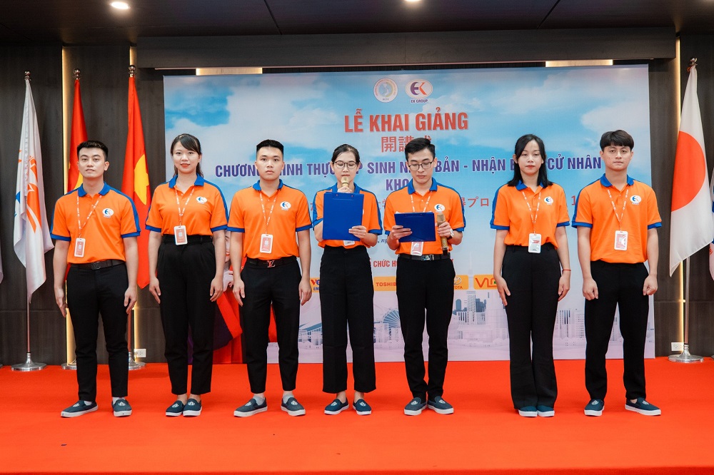 ẢNH LỄ KHAI GIẢNG CHƯƠNG TRÌNH TTS NHẬT BẢN NHẬN BẰNG CAO ĐẲNG KHÓA I