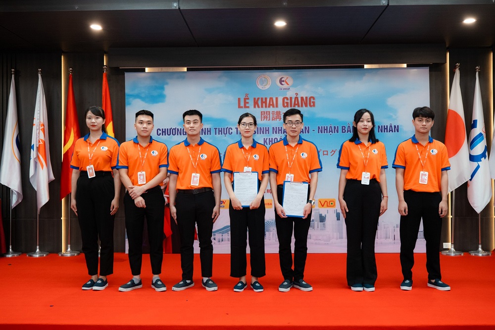 ẢNH LỄ KHAI GIẢNG CHƯƠNG TRÌNH TTS NHẬT BẢN NHẬN BẰNG CAO ĐẲNG KHÓA I