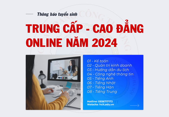 THÔNG BÁO TUYỂN SINH HỆ ĐÀO TẠO TỪ XA NĂM 2024