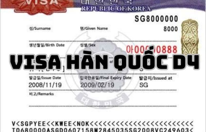 VISA D4-1 LÀ GÌ? ĐIỀU KIỆN, THỦ TỤC, QUY TRÌNH MỚI NHẤT NĂM 2024