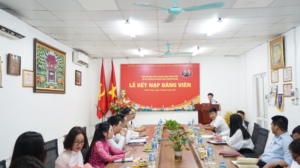 LỄ KẾT NẠP ĐẢNG VIÊN MỚI NĂM 2024