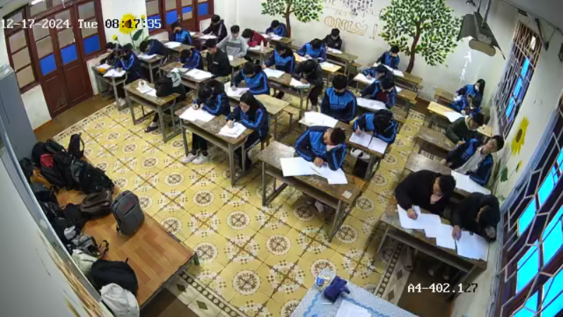 KIỂM TRA CUỐI HỌC KỲ I NĂM HỌC 2024-2025,  TRẬT TỰ- AN TOÀN-NGHIÊM TÚC-ĐÚNG QUY CHẾ