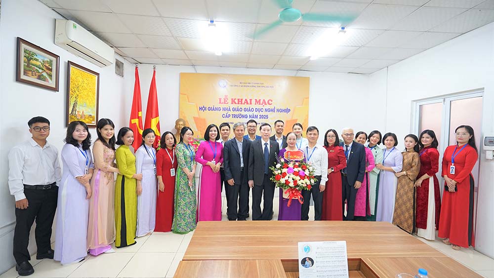 LỄ KHAI MẠC HỘI GIẢNG NHÀ GIÁO GDNN NĂM 2025