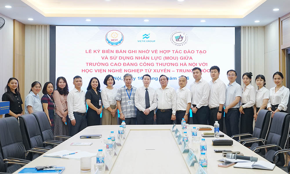 LỄ KÝ BIÊN BẢN GHI NHỚ VỀ  HỢP TÁC ĐÀO TẠO VÀ SỬ DỤNG NHÂN LỰC (MOU)