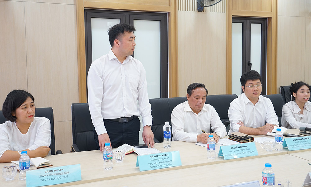 LỄ KÝ BIÊN BẢN GHI NHỚ VỀ  HỢP TÁC ĐÀO TẠO VÀ SỬ DỤNG NHÂN LỰC (MOU)