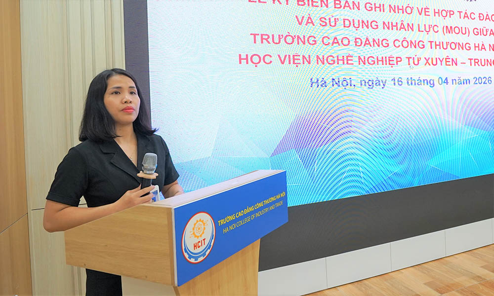 LỄ KÝ BIÊN BẢN GHI NHỚ VỀ  HỢP TÁC ĐÀO TẠO VÀ SỬ DỤNG NHÂN LỰC (MOU)