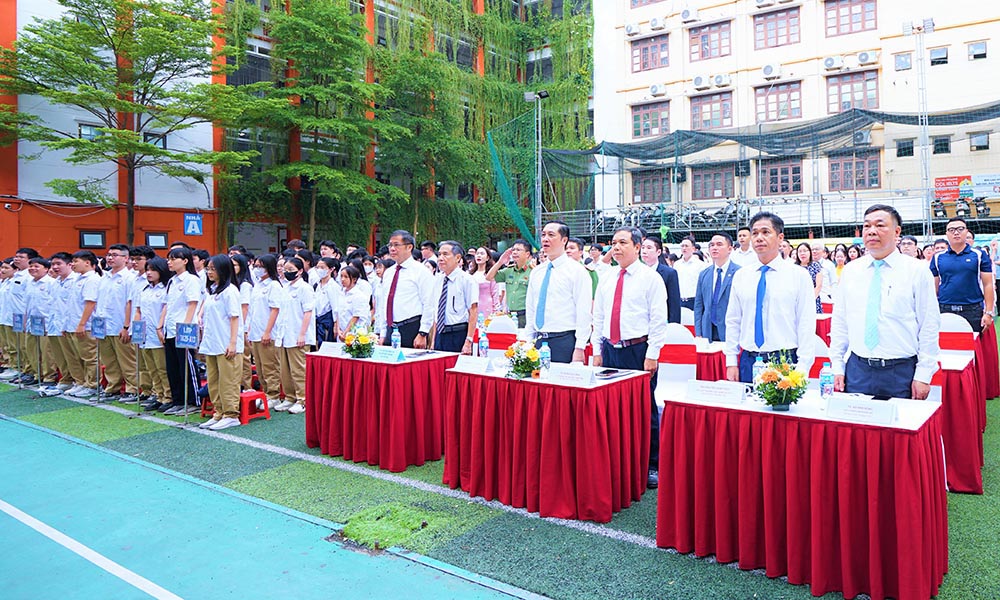 LỄ KHAI GIẢNG KHÓA HỌC 2026 - 2029  TRANG TRỌNG – NGHIÊM TÚC – ĐÚNG NGHI THỨC   