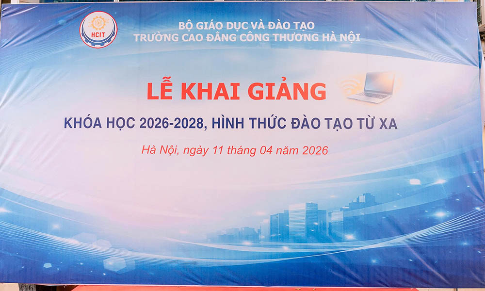 LỄ KHAI GIẢNG KHÓA HỌC 2026 – 2028  HÌNH THỨC ĐÀO TẠO TỪ XA