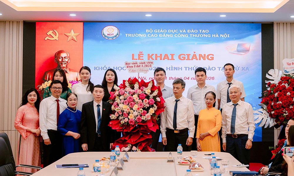LỄ KHAI GIẢNG KHÓA HỌC 2026 – 2028  HÌNH THỨC ĐÀO TẠO TỪ XA