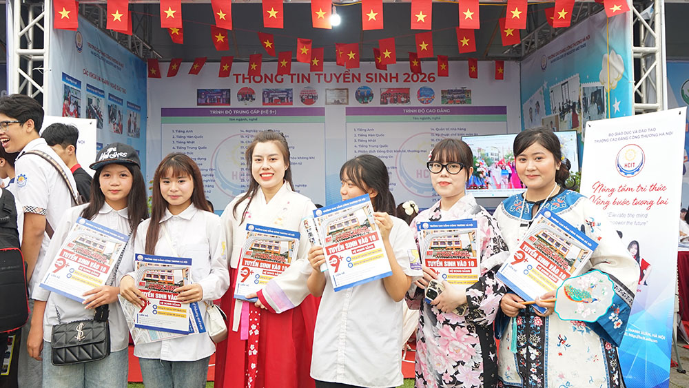 NGÀY HỘI GẮN KẾT GIÁO DỤC NGHỀ NGHIỆP THỦ ĐÔ  VỚI THỊ TRƯỜNG LAO ĐỘNG NĂM 2026