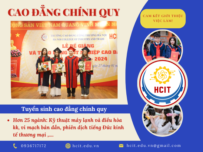 Banrer tuyển sinh cao đẳng chính quy