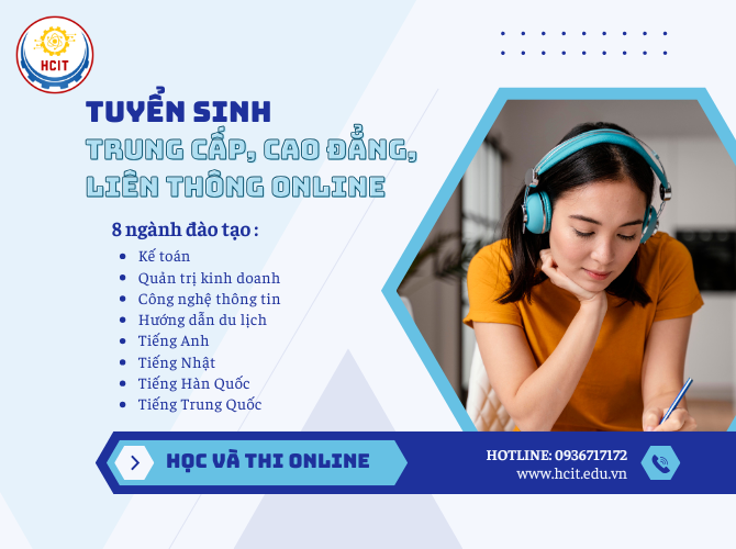Banner tuyển sinh TC-CĐ ONLINE