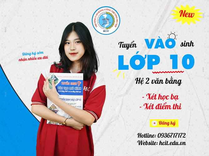 THÔNG BÁO TUYỂN SINH  VÀO LỚP 10 HỆ SONG BẰNG  (CHƯƠNG TRÌNH ĐÀO TẠO 9+) NĂM 2023
