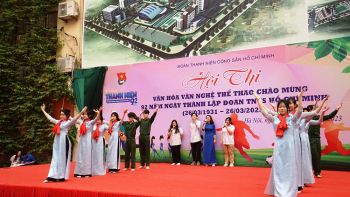 SÔI NỔI CÁC HOẠT ĐỘNG VĂN HÓA, VĂN NGHỆ, TDTT CHÀO MỪNG 92 NĂM NGÀY THÀNH LẬP ĐOÀN TNCS HỒ CHÍ MINH 26/03/1931 – 26/03/2023