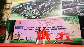 SÔI NỔI CÁC HOẠT ĐỘNG VĂN HÓA, VĂN NGHỆ, TDTT CHÀO MỪNG 92 NĂM NGÀY THÀNH LẬP ĐOÀN TNCS HỒ CHÍ MINH 26/03/1931 – 26/03/2023