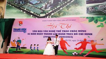 SÔI NỔI CÁC HOẠT ĐỘNG VĂN HÓA, VĂN NGHỆ, TDTT CHÀO MỪNG 92 NĂM NGÀY THÀNH LẬP ĐOÀN TNCS HỒ CHÍ MINH 26/03/1931 – 26/03/2023