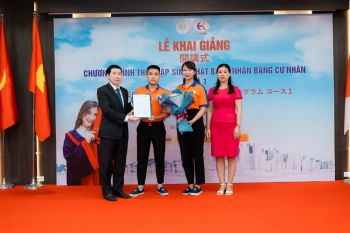ẢNH LỄ KHAI GIẢNG CHƯƠNG TRÌNH TTS NHẬT BẢN NHẬN BẰNG CAO ĐẲNG KHÓA I