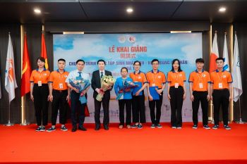 ẢNH LỄ KHAI GIẢNG CHƯƠNG TRÌNH TTS NHẬT BẢN NHẬN BẰNG CAO ĐẲNG KHÓA I