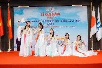 ẢNH LỄ KHAI GIẢNG CHƯƠNG TRÌNH TTS NHẬT BẢN NHẬN BẰNG CAO ĐẲNG KHÓA I