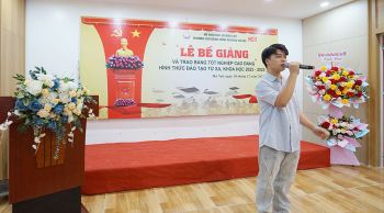 LỄ BẾ GIẢNG VÀ TRAO BẰNG TỐT NGHIỆP CAO ĐẲNG,   KHOÁ HỌC 2023-2025 TRANG TRỌNG VÀ Ý NGHĨA