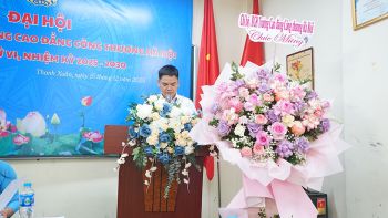 ĐẠI HỘI ĐẠI BIỂU CÔNG ĐOÀN TRƯỜNG  LẦN THỨ VI, NHIỆM KỲ 2025 – 2030  