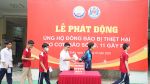 LỄ QUYÊN GÓP ỦNG HỘ ĐỒNG BÀO BỊ THIỆT HẠI DO CƠN BÃO SỐ 10 VÀ SỐ 11 GÂY RA