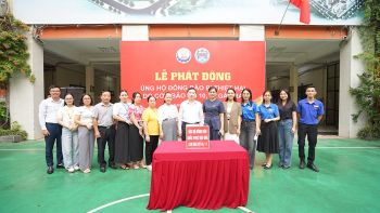 LỄ QUYÊN GÓP ỦNG HỘ ĐỒNG BÀO BỊ THIỆT HẠI DO CƠN BÃO SỐ 10 VÀ SỐ 11 GÂY RA