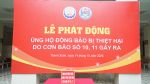 LỄ QUYÊN GÓP ỦNG HỘ ĐỒNG BÀO BỊ THIỆT HẠI DO CƠN BÃO SỐ 10 VÀ SỐ 11 GÂY RA
