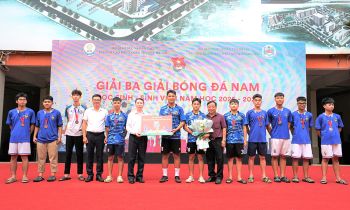 GIẢI BÓNG ĐÁ NAM HỌC SINH, SINH VIÊN  NĂM HỌC 2025–2026 THÀNH CÔNG TỐT ĐẸP